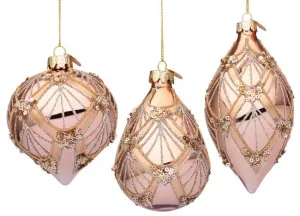 12x Pendaglio Vt Lux Oro Rosa