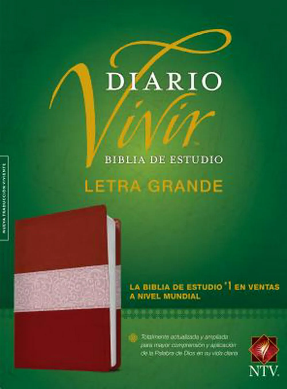 Biblia de estudio del diario vivir NTV, letra grande, Red