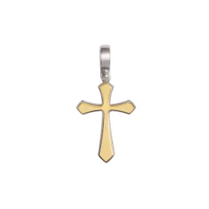 CROSS PENDANT - VERMEIL SILVER