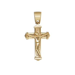 CRUCIFIX PENDANT - GOLD