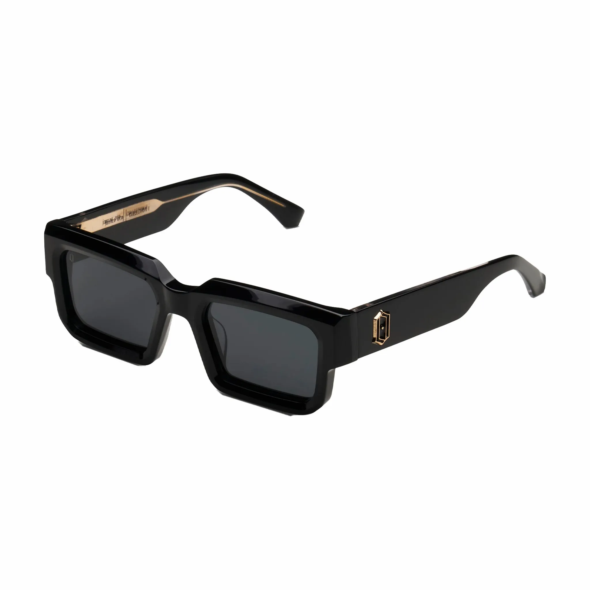 James Oro Black Titan Sunglasses (Black)