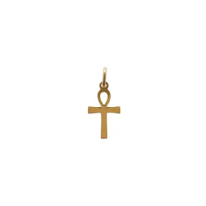 LIFE - CROSS PENDANT - VERMEIL SILVER