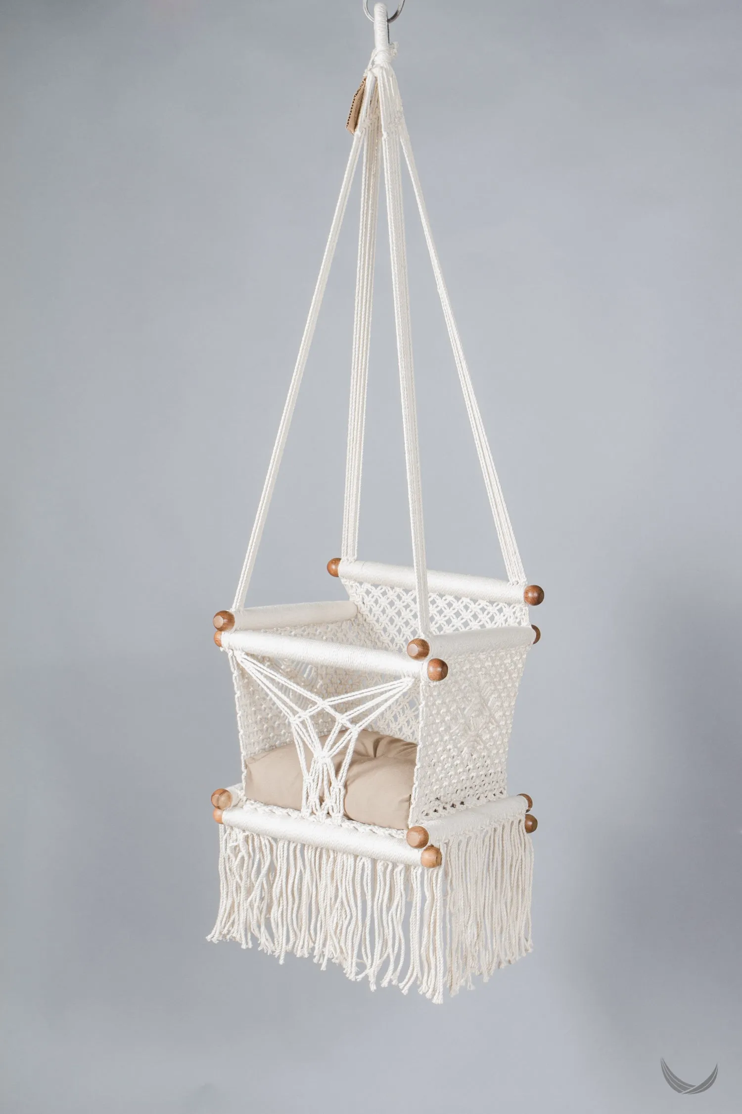 Macrame Baby Swing Chair - Handmade in Nicaragua