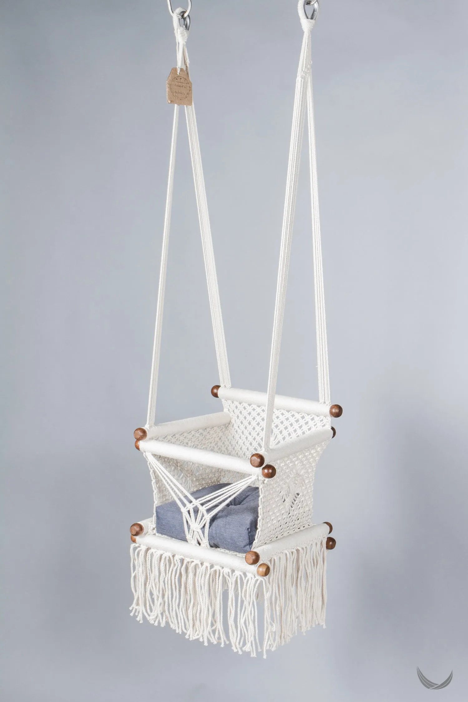 Macrame Baby Swing Chair - Handmade in Nicaragua