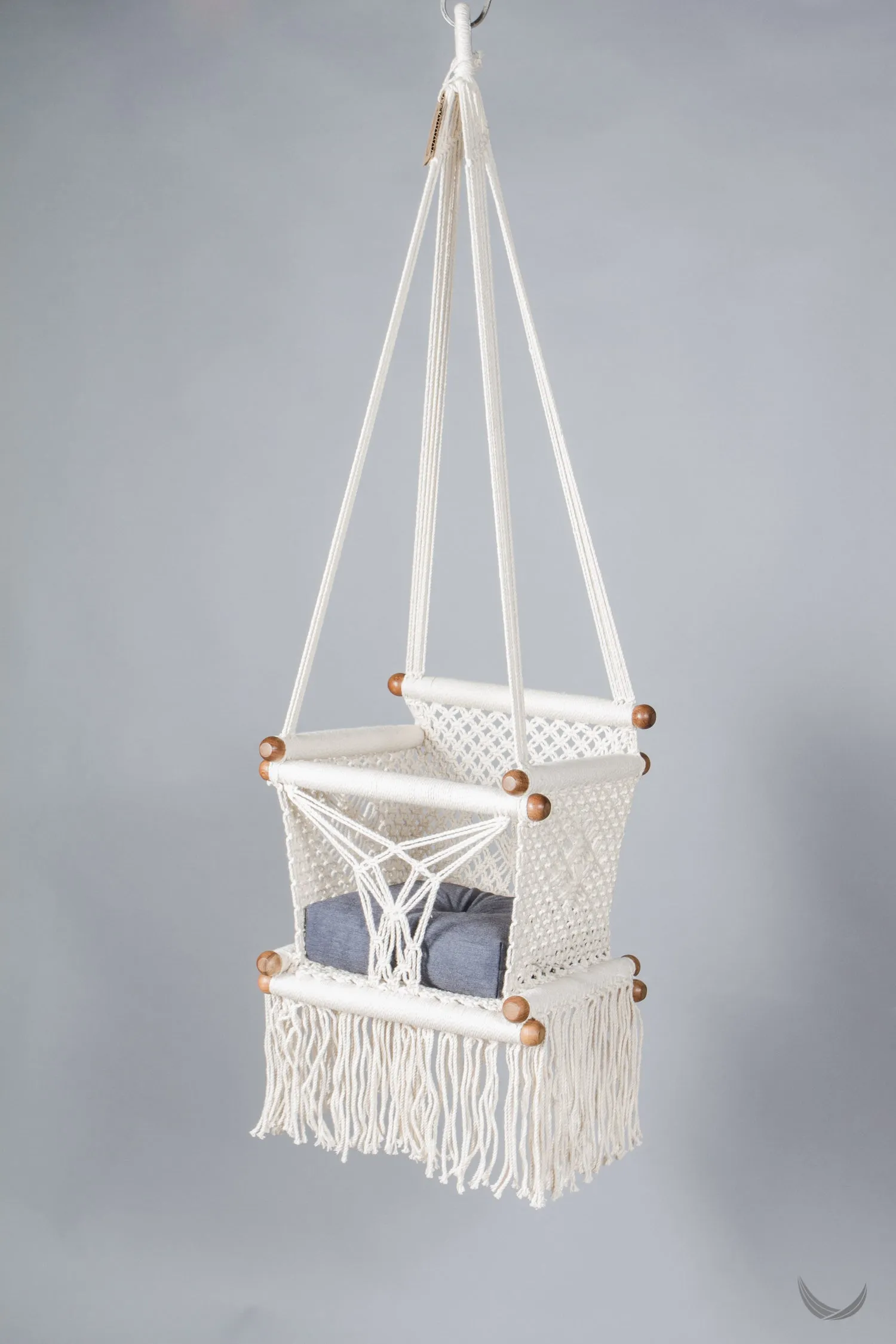 Macrame Baby Swing Chair - Handmade in Nicaragua