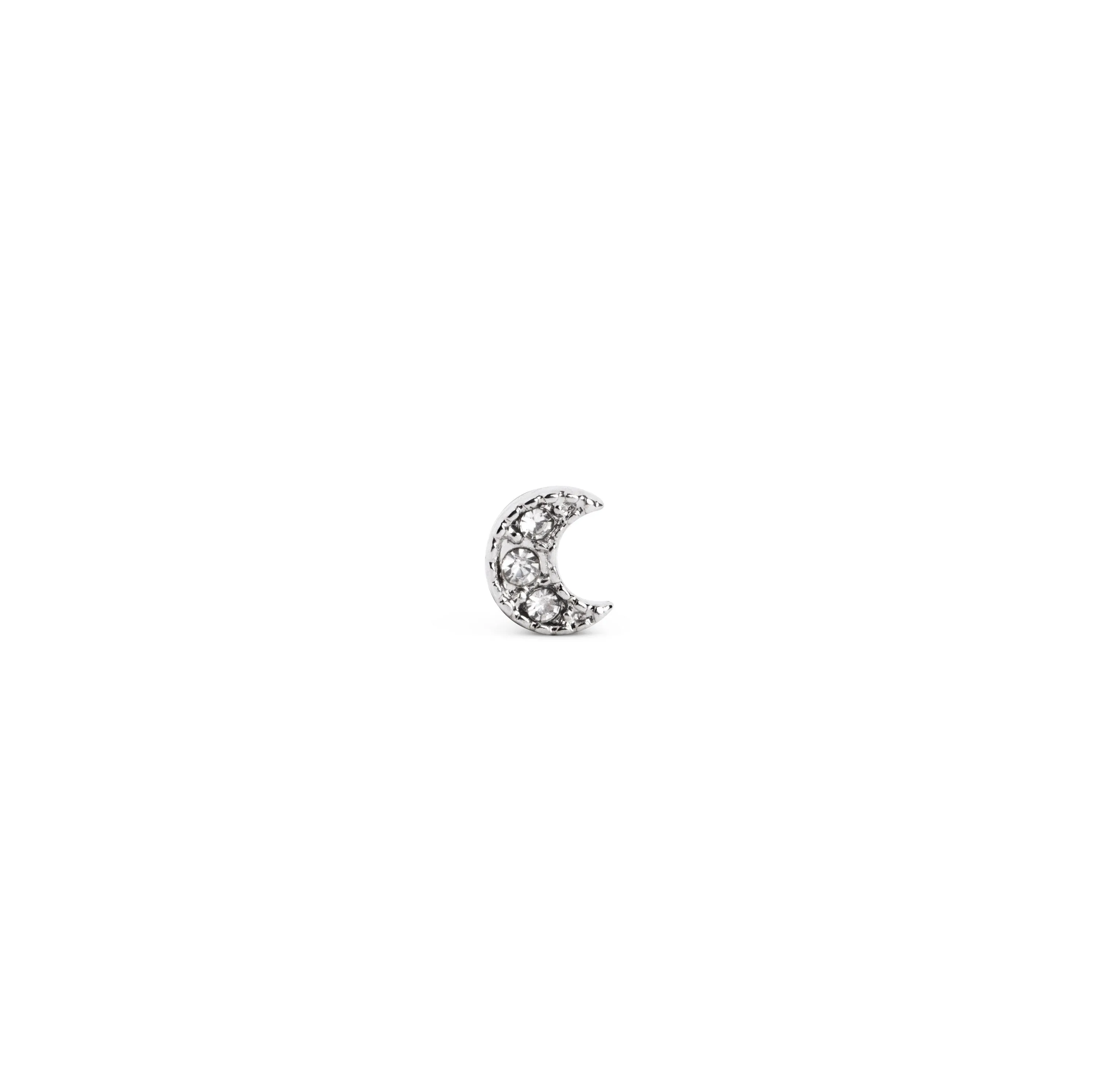 Moon Spark Piercing Single Earring