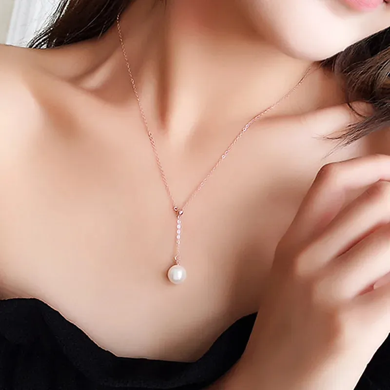 Pearl Choker Minimalist Women Clavicle Simulated New For Tiny Jewelry Bijoux Collares Pendant Hot Necklace