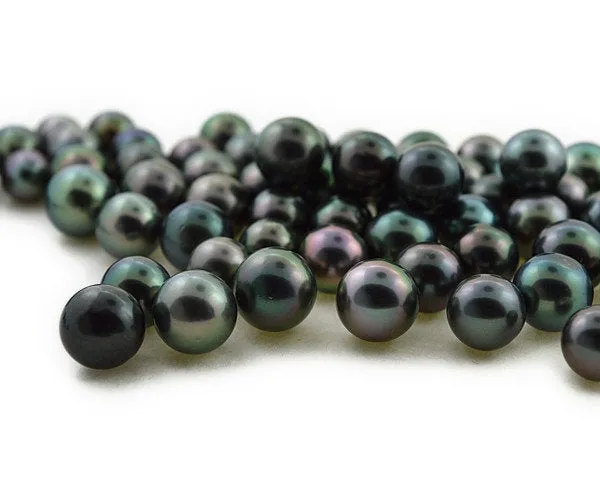 Round - Tahitian Pearls, AA1 Quality, Sizes 8 to 11mm