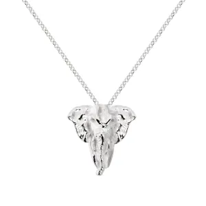 Silver Elephant Necklace