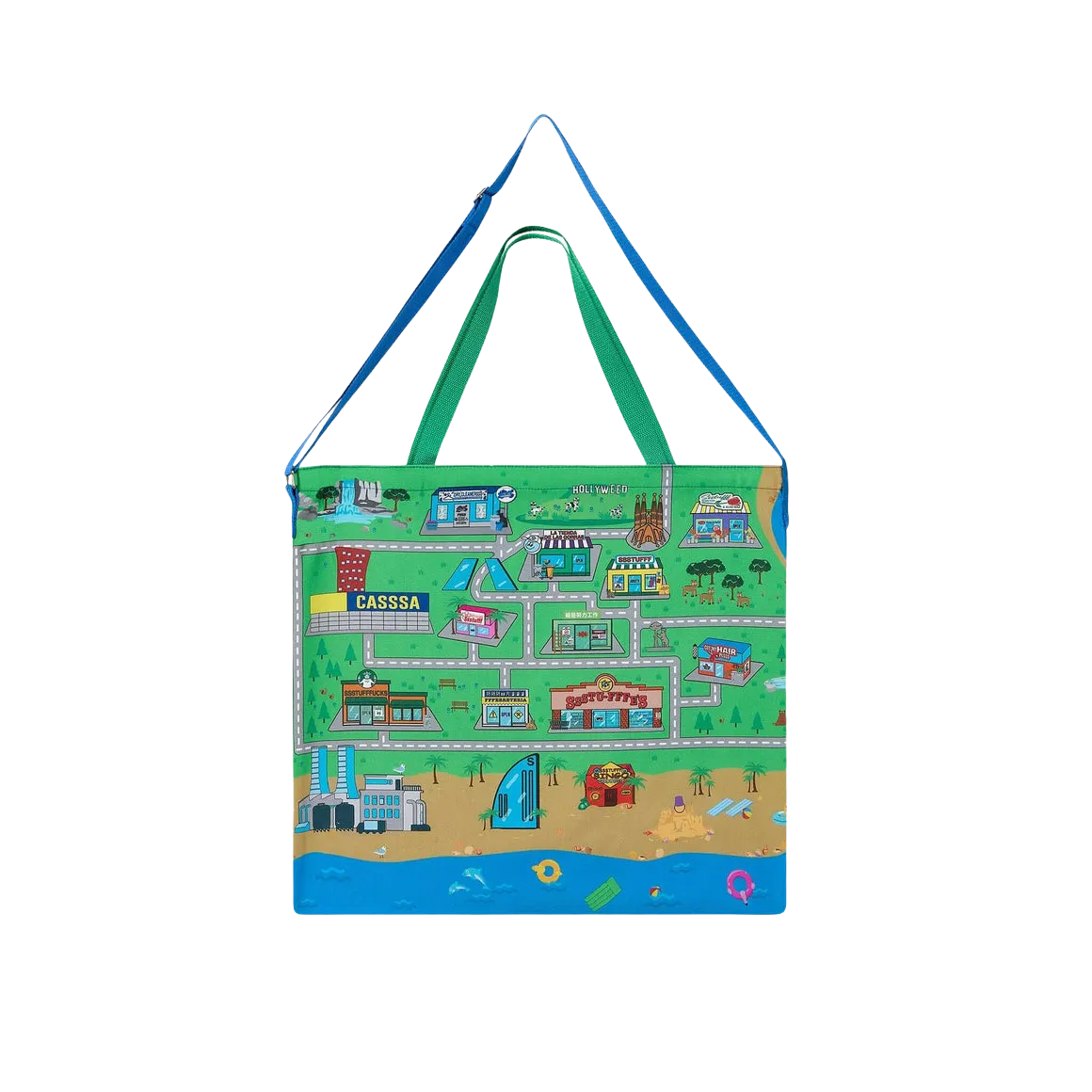 Tote Bag City Map