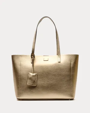 Trixie Tote Tumbled Leather Platino