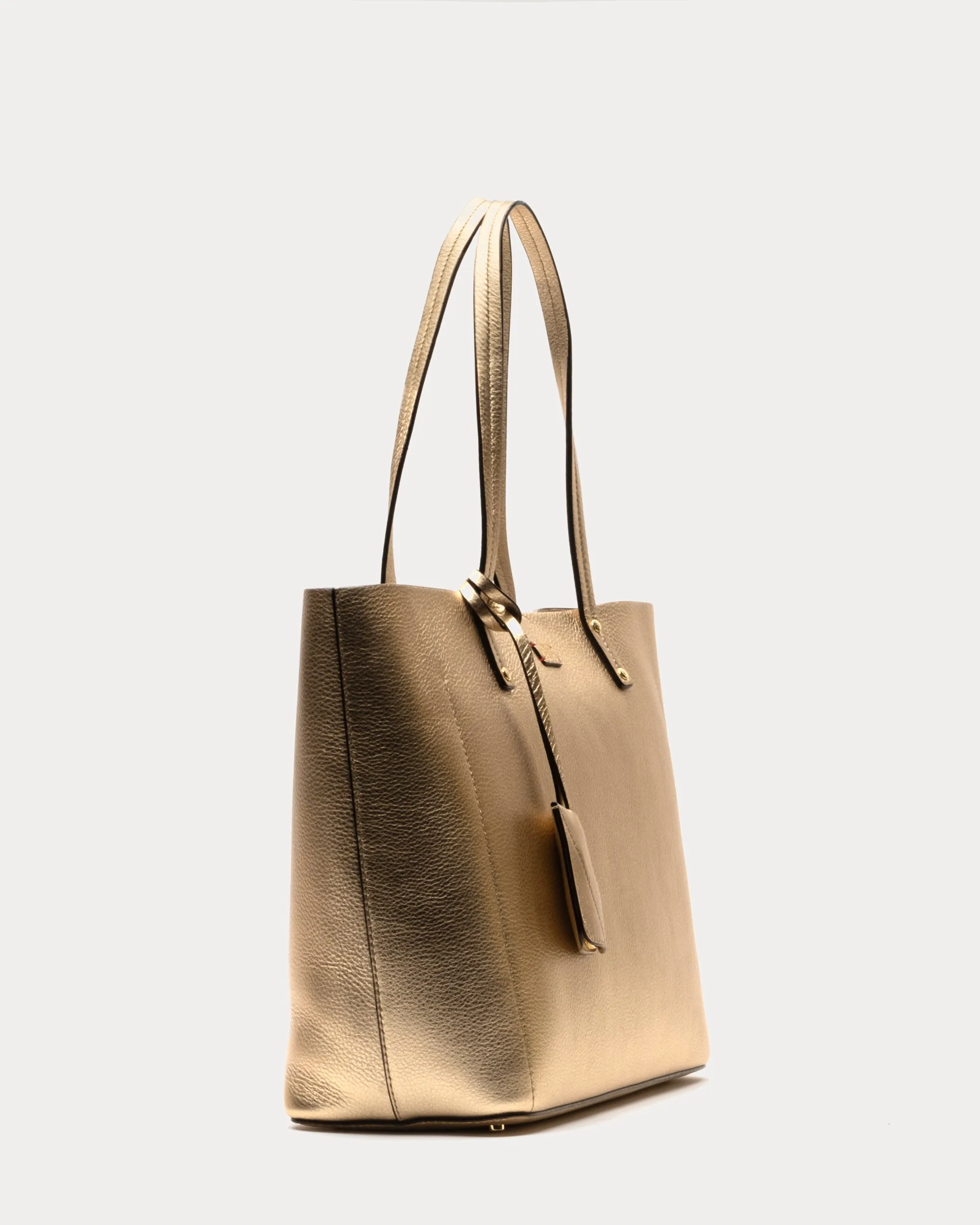 Trixie Tote Tumbled Leather Platino