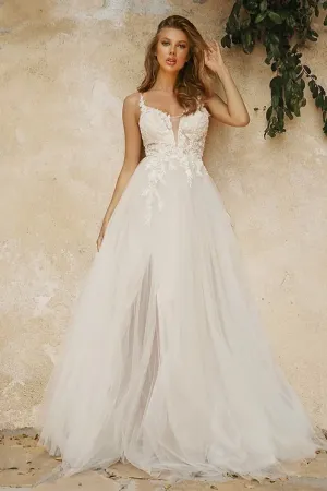 VESTIDO DE NOVIA SUKI FALDA TUL