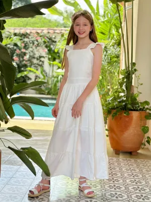 Vestido Gabriela blanco Mayorista